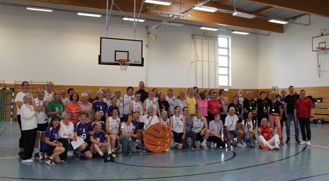 Deutsche Meisterschaft Basketball Damen Ü60 alle Teams